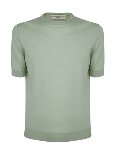 Filippo De Laurentiis Round Neck T In Green