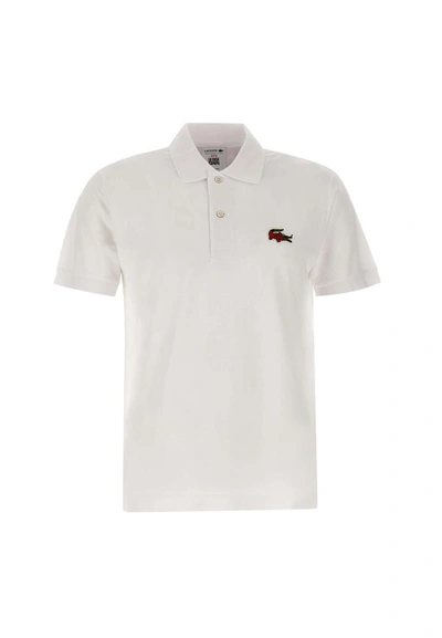 Lacoste Organic Cotton Polo Shirt In White