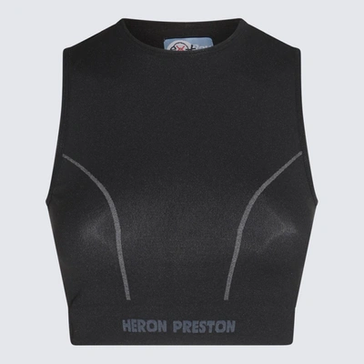 Heron Preston Black Active Sport Top