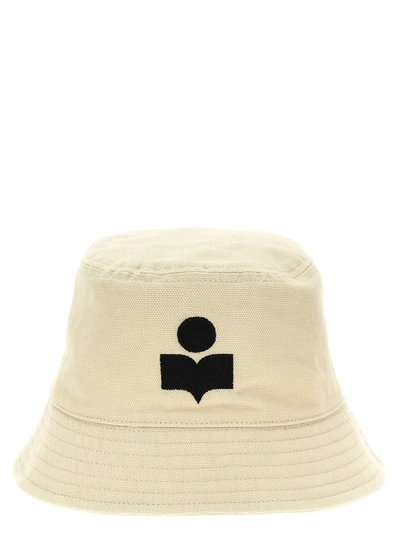 Isabel Marant Logo Baseball Hat In Beige