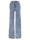 Khaite Danielle Jeans Blue In Blue