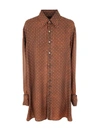 Maison Margiela Long Sleeved Shirt In Yellow &amp; Orange