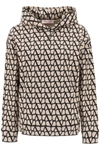 Valentino Toile Iconographe Jersey Hoodie In Multicolor
