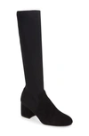 Eileen Fisher Most Knee High Boot In Black Fabric
