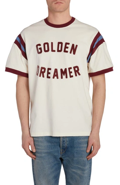 Golden Goose Journey Logo Graphic T-shirt In Multicolor