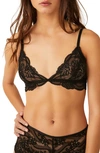 Free People X Intimately Fp Last Dance Bralette In Black