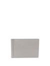THOM BROWNE MONEY CLIP LEATHER WALLET
