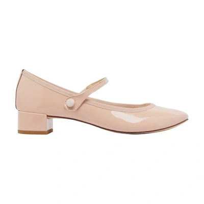 Repetto Rose Mary Jane Shoes In Icone