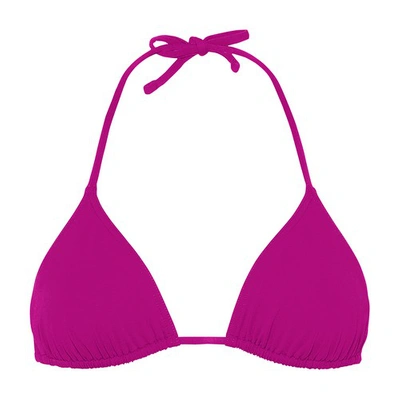 Eres Mouna Triangle Bikini Top In Sunset