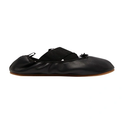 Repetto Gianna Ballerina Shoes In Noir