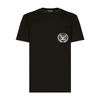 DOLCE & GABBANA COTTON T-SHIRT WITH EMBROIDERED LOGO