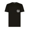 Dolce & Gabbana Crew-neck Pocket T-shirt In Soft Cotton In Black