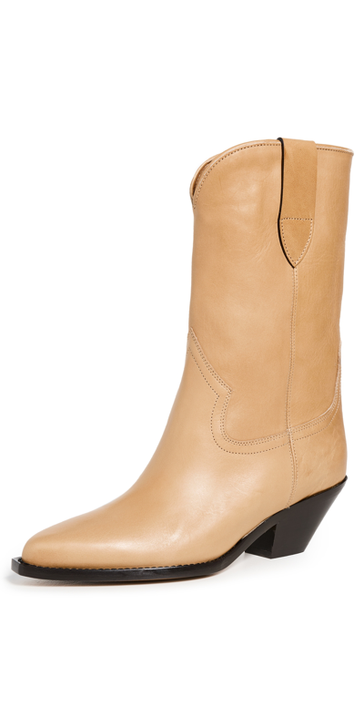 Isabel Marant Dahope Boots In Natural