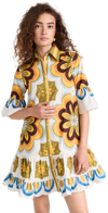 La Doublej Choux Geometric-print Dress In Ciccio Piazzato G