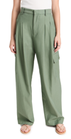 ENZA COSTA CARGO TROUSERS SAGE