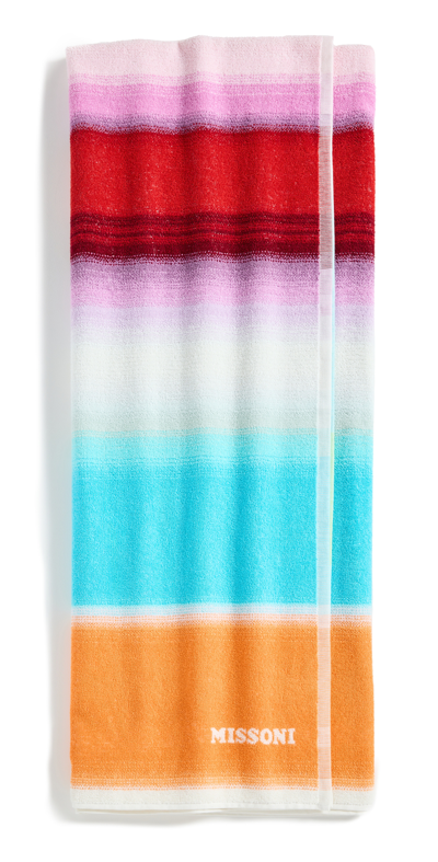 Missoni Cassian Beach Towel 100x180 In Multicolor 100
