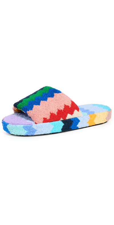 Missoni Cecil Open Slippers In Multicolor