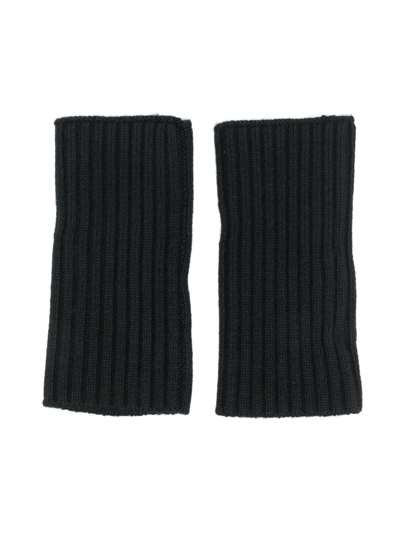 Lisa Yang Hyde Fingerless Cashmere Gloves In Black