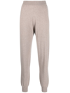 Fabiana Filippi Gestrickte High-waist-hose In Neutrals
