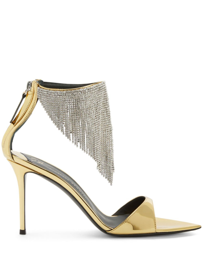 Giuseppe Zanotti Intriigo Sandalen 90mm In Gold