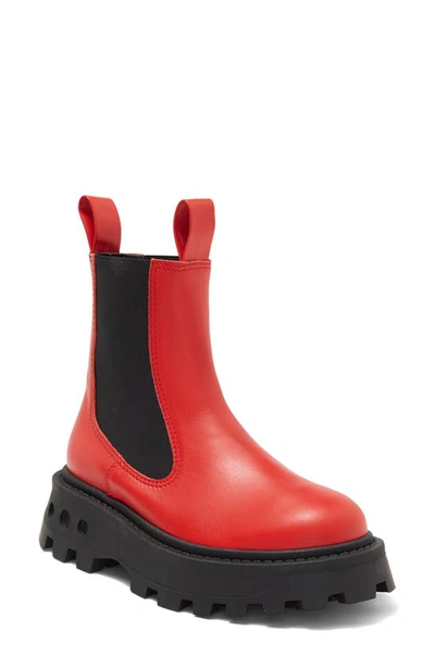 Simon Miller F147 Scrambler Boot In Retro Red | ModeSens