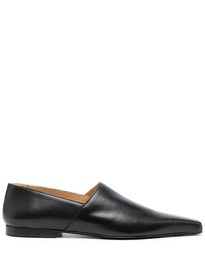 By Malene Birger Black Minori Loafers In 050 Black