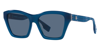 Burberry Women's Arden 54mm Square Polarized Sunglasses In Blue / Dark