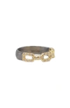 Armenta Diamond Band Ring In Metallic