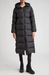 Moncler Bondree Padded Hooded Coat In Black