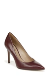 Sam Edelman Hazel Pointed Toe Pump In French Burgundy