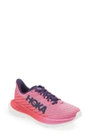 Hoka Mach 5 Running Shoe In Raspberry / Strawberry