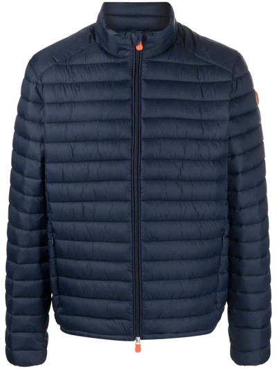 Save The Duck Jacket  Men Color Blue In Blue