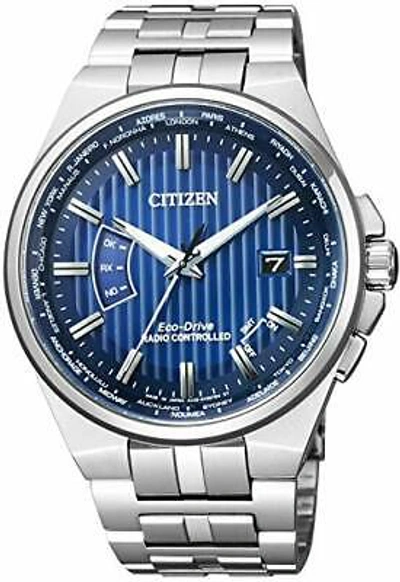 Pre-owned Citizen Collection Cb0161-82l Eco-drive Solar Radio Men's Watch