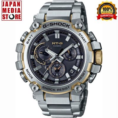 Pre-owned Casio G-shock Mt-g Mtg-b3000d-1a9jf Silver X Gold Limited Atomic Men Watch Japan