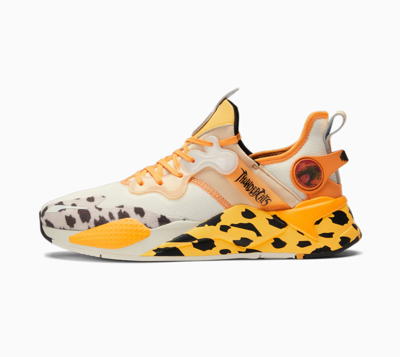 Pre-owned Puma X Thundercats Rs-x T3ch Cheetara Ii 2 Womens White Orange Yellow Rsx Tech