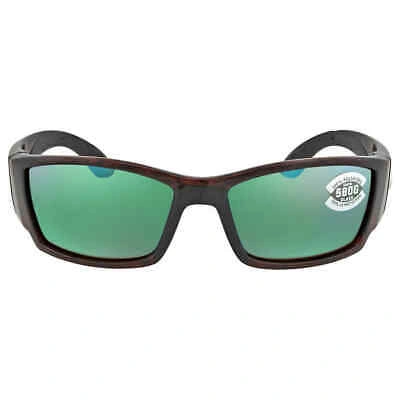 Pre-owned Costa Del Mar Corbina Green Mirror Polarized Glass Men's Sunglasses Cb 10 Ogmglp