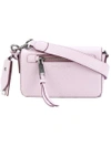 Marc Jacobs Recruit Crossbody In Pale Lilac/silver