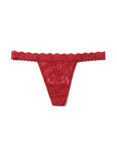 Hanky Panky Signature Lace G-string Burnt Sienna Red