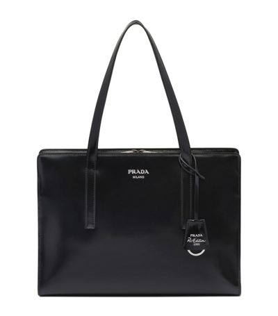 Prada Women Re-edition 1995 Tote Bag In Black