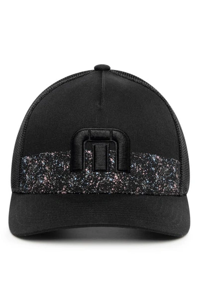 Travismathew Double Occupancy Baseball Cap In Black