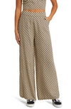 Rip Curl Isla Geo Linen Blend Pants In Black Multi
