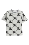 Burberry Kids' Alexander Graphic-print Cotton-jersey T-shirt 6-14 Years In Black Ip Pattern