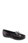 Marc Joseph New York Diana St Loafer In Tortoise Patent