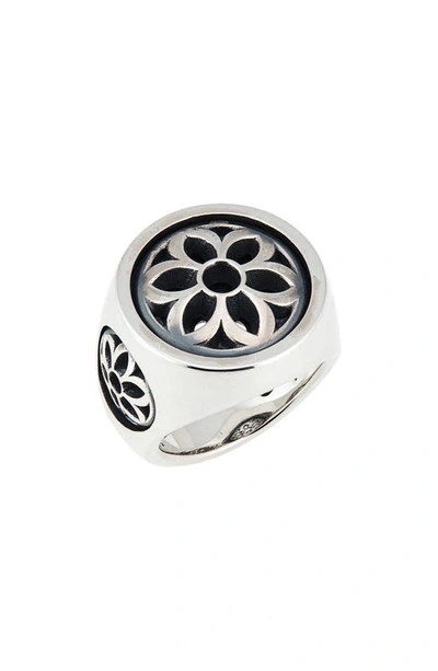 Good Art Hlywd Club Signet Ring In Silver