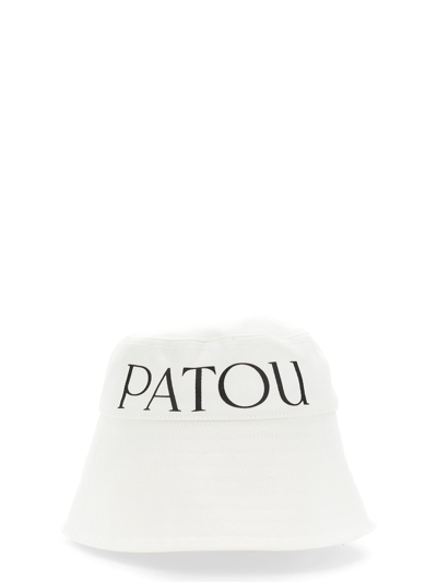 Patou Bucket Hat In White