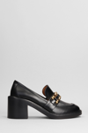 ROBERTO FESTA CUIR PUMPS IN BLACK LEATHER