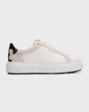 Tory Burch Ladybug Panelled Trainers In Titanium White B
