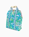 Lilly Pulitzer Backpack Cooler In Cumulus Blue Chick Magnet