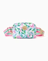 Lilly Pulitzer Jeanie Belt Bag In Resort White Holding Court Accessories Small