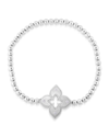 Roberto Coin 18k White Gold Venetian Princess Diamond Stretch Bracelet